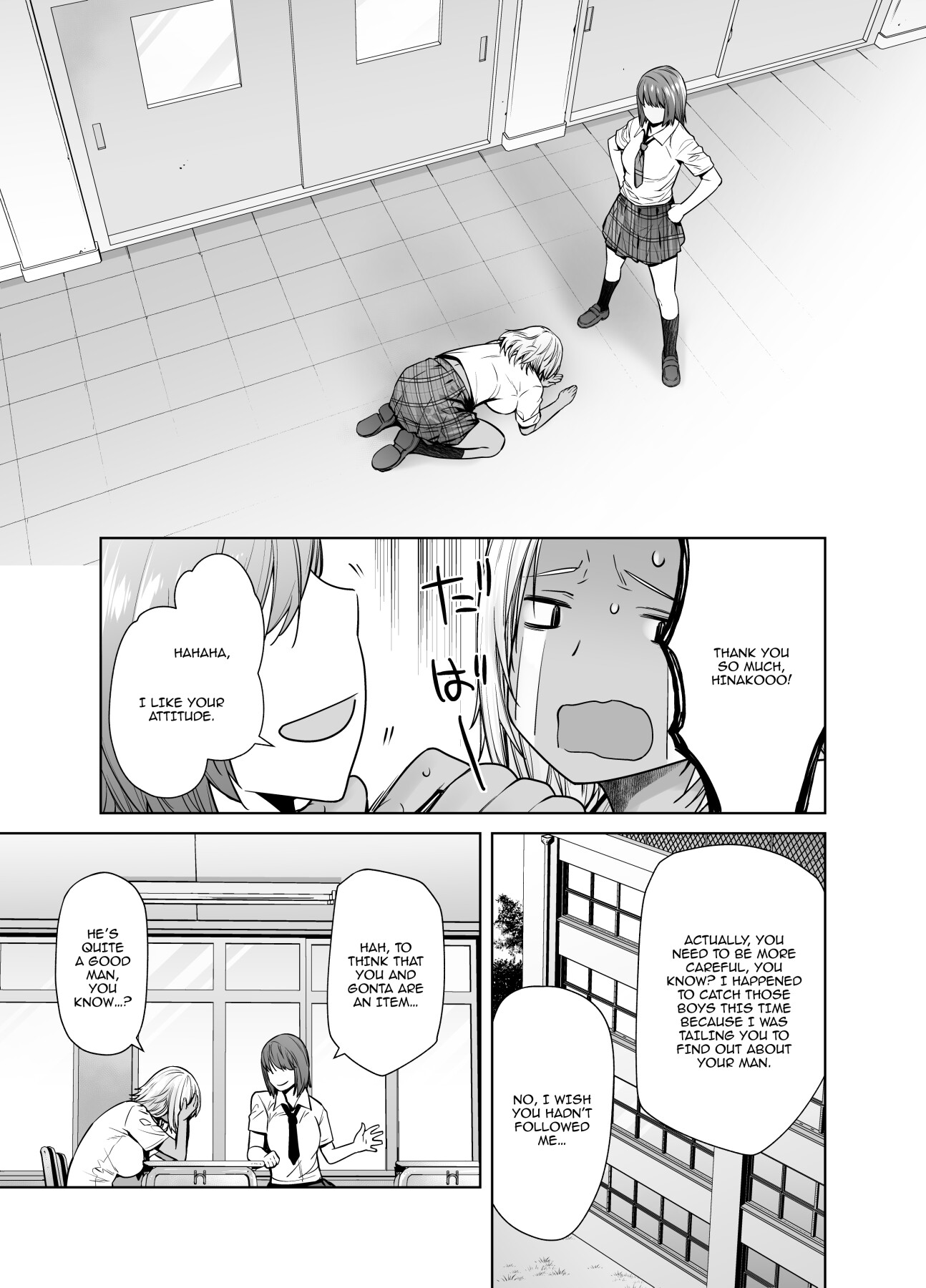 Hentai Manga Comic-The Black Gal Who Became The Homeroom Teacher's Maid 3-Read-6